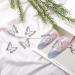 Buy IOSPKKIO 10 Alloy Silver Butterfly Nail Charms - Nail Art Trailer & Edelstones Jewelry - International Shipping - Buy Online on GoSupps.com