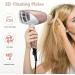 Foldable Travel Hair Dryer - Dual Voltage Lightweight Ionic Blow Dryer (Gold) for International Use - Buy Online on GoSupps.com