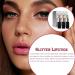  Generisch Set of 3 glitter lip glosses - Moisturizing lipstick - For office home everyday wear commuting Valentine's Day holidays women girls parties and travel - Buy Online on GoSupps.com