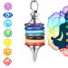 Divination pendulum for fortune telling 7 chakras