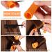60pcs Orange Perm Rods for Natural Hair - Non-Slip Cold Wave Rods for Women - Hair Curlers DIY Hairdressing Tools - 0.87 Inch Hair Rollers - Buy Online on GoSupps.com