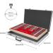 266 PCS Optical Trial Lens Set Optometry Kit Metal Rim Aluminium Case Kit Set with Optometry Test Trial Frame Essential Optometry Tools for Precise Vision Testing - Buy Online on GoSupps.com