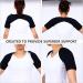 EXCEART Double Shoulder Brace - Compression Sleeve for Posture Support & Humpback Relief | Adjustable for Men & Women (Size L - Buy Online on GoSupps.com