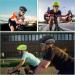 Waterproof Bicycle Helmet Rain Cover - 2 Piece Set with Reflective Stickers & Fluorescent Bracelet | Universal Fit - Buy Online on GoSupps.com