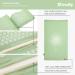 Bodhi Acupressure Set Vital - Acupressure Mat & Pillow for Self-Massage Relaxation & Blood Circulation - Pastel Green with Bag | International Shipping - Buy Online on GoSupps.com