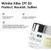 skinChemists SPF 50 Wrinkle Killer Sun Protection Day Moisturizer with Hyaluronic Acid & Antioxidants | UV Defense Deep Hydration Anti-Aging Sun Damage Protection - Buy Online on GoSupps.com