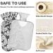 Naanle 2L Transparent Hot Water Bottle - Large Hand & Foot Warmer for Pain Relief | Ideal for Winter Comfort & Cold Therapy - Buy Online on GoSupps.com