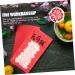 ABOOFAN 40 Pcs 2023 Year of The Rabbit Red Packets New Year Red Packets Ceremony Red Packet Lunar New Year Envelopes 2023 Bunny Pattern Paper Red Packet Money Bag Design Paper Pocket - Buy Online on GoSupps.com