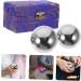 Marmerdo 2-Pack Brass Baoding Fitness Handballs for Seniors | Massage & Relaxation Iron Balls for Optimal Wellbeing - Buy Online on GoSupps.com