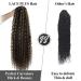 LACE PLUS 32 Long Curly Ponytail Extension Natural Brown Drawstring - Synthetic Hairpiece for Black Women (P4/27#) - Buy Online on GoSupps.com