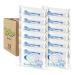 Kandoo Flushable Wipes for Baby and Kids by Kandoo, Unscented for Sensitive Skin, Hypoallergenic Potty Training Wet Cleansing Cloths, 50 Count, Pack of 12