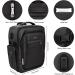 Relavel Professional Makeup Backpack - Extra Large Travel Train Case for Women - Cosmetic Organizer and Brush Holder - Large Black - Buy Online on GoSupps.com