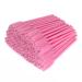 G2PLUS 300 PCS Pink Eyelash Brushes Spoolies - Eyebrow Spoolie Brushes -Disposable Mascara Wands - Eyelash Extension Brushes for Extensions 300 Count (Pack of 1) Pink
