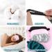 Comfortable Silk Sleep Mask - 4 Pcs Satin Eye Covers for Travel & Meditation | Blackout Blindfolds with Elastic Straps - Buy Online on GoSupps.com