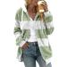 Shop Hanxiulin Women's Fleece Plush Jacket - Fluffy Warm Zipper Wool Coat in 5XL Green | Lightweight & Elegant Quilted Design - Buy Online on GoSupps.com