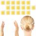 Sularpek 35 Pcs Hair Nets Hair Bun Nets Blonde Ballet Bun Nets Elastic Edge Mesh Hair Nets for Hair Ballet Gymnastics Bun Making for Ballet Dance Nurse 50 cm/20 inch Gold