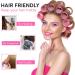 Yes Cart 37 Pcs Hair Rollers With Clips -18 Rollers For Hair Volume (48+36+25mm) Rollers Short hair & Long Hair 12 Clips 2 Combs 1 Braid Device | Velcro Rollers For Hair Curlers Rollers - Buy Online on GoSupps.com