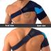 Zeegler Orthosis Shoulder Support Brace with Free Extension | Adjustable Compression for Chronic Pain and Injuries like Rotator Cuff Tear, Dislocated AC Joint, Subluxation - Men and Women - Buy Online on GoSupps.com