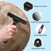 NANYANG Pet de-Shedding Brush - Double Row Stainless Steel Grooming Tool for Dogs, Cats, Rabbits - Reduces Shedding & Removes Undercoat - Blue - Buy Online on GoSupps.com