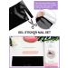 Kalolary 20PCS Glitter Purple Nail Gel Polish Strips - Self-Adhesive Full Wraps | Nail Stickers for UV/LED Lamp | Cured Gel Nail Decals - Buy Online on GoSupps.com