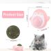 Premium Catnip Balls for Cats - 3pcs Edible Toys with Storage Lids & 360 Rotating Wall Roller - Buy Online on GoSupps.com