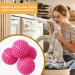 6 Pack Dryer Balls Dryer Tumble Balls Reusable can be Used to Effectively Dry Clothes for Dryers Pink - Buy Online on GoSupps.com