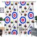 Shop Curling Curtains - Winter Sports Inspired Blackout Panels Thermal Insulated & Noise Reducing - 63" L x 27.5" W - International Shipping Available - Buy Online on GoSupps.com