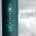 Lumineux Sonic Electric Toothbrush for Adults - Eco-Friendly Bamboo Heads - Deep Ocean Blue - Includes 2 Soft Bristle Heads & USB Charger - Rechargeable & Travel-Friendly - Buy Online on GoSupps.com