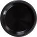100 Count 9 Inch Round Black Disposable Plates - Exquisite Black Plastic Plates for Parties & Events - Buy Online on GoSupps.com