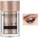 Powder Eye Shadows - Monochrome Eyeshadow Powder | Waterproof Matte Eyeshadow Loose Powder Eye Makeup Professional Makeup Eye Brightening Flash 11 - Buy Online on GoSupps.com