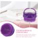 COHEALI Silicone Bath Brush Household Cleaning Tools Silicone Cleaning Brush Cleaning Brushes for Household Use Body Cleaning Brush Bathing Supply Bathing Scrubber Miss Toiletries Purple 9x8cm - Buy Online on GoSupps.com