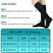 Evolyline 2 Pairs Zipper Compression Socks - Medical Graduated Support 15-20 mmHg for Men and Women - Varicose Veins, Flight, Pregnancy - Black XXL - Buy Online on GoSupps.com