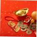 Alipis 1pc Chinese New Year Decoration Car Decor Car Trim Front Door Sitting on The Flannel Red Red 18x6cm - Buy Online on GoSupps.com