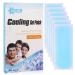 Horuili cooling plasters 5 pieces of gel cooling pads cold compress made of gel cooling and refreshing ice-cold hydrogel cold plaster suitable for adults and children