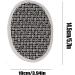 Natural Loofah Exfoliating Body Scrubber | Traditional Chinese Medicine | Effective Bath & Face Cleaning | 9x14cm Black & White Grid - Buy Online on GoSupps.com