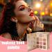 Palette De Maquillage Livre - 12 Couleurs Paupi res Paupi res Nacr e Style Livre Avec 4 Fard Joues Et 4 Brillant L vres | Pour Femmes Filles Voyage Beaut F te  - Buy Online on GoSupps.com