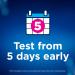 Clearblue Digital Pregnancy Test With Weeks Indicator The Only Test That Tells You How Many Weeks 2 Digital Tests (Pack of 1) 2 count (Pack of 1) - Buy Online on GoSupps.com