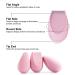 TEEMI 10Pcs Makeup Sponge Set - Vegan & Latex Free Blending Sponges for Foundation Powder & Cream Application | Professional Beauty Tools - Buy Online on GoSupps.com