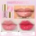 Plump Lip Glow Lot de 3 huiles l vres avec grande t te de pinceau hydratant non collant et hydratant Finition brillante pour les l vres nourrissantes - Buy Online on GoSupps.com