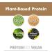 NutraOne ProteinOne Vegan Protein Powder | Dairy-Free Pea & Rice Protein (Cookie Butter) - Best Plant-Based Protein for Optimal Health - Buy Online on GoSupps.com