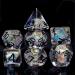 PJOY Clear Rainbow DND Dice Set - 7PCS Iridescent Resin Polyhedral RPG Game Dungeons and Dragons Gifts - Buy Online on GoSupps.com