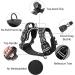 Adjustable No-Pull Heele Dog Harness for Large Breeds | Reflective Breathable Padded Handle | Black Size L (43-86cm) - Buy Online on GoSupps.com
