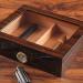 Portable Transparent Window Cedar Cigar Case Wood Travel Cigar Humidor Set with Humidifier Hygrometer Decorative Box - Buy Online on GoSupps.com