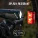 Sigma Buster 400 TR.RL 80 LED USB Headlight Set - Sport Black One Size | International Shipping Available - Buy Online on GoSupps.com