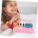 Ipetboom 1 Set Nail Art Set Toy Nail Art Kit Glitter Powder Toys for Little Girls Toy for Kids Toys for Girls Kids Playset Girls Suit Manicure Plastic Make up Kit Child Pink - Buy Online on GoSupps.com