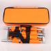 Folding Medical Stretcher Aluminum Alloy Stretcher with Handles First Aid Rescue Stretcher Lightweight Alloy Folding Stretcher and Carry Bag Orange - Buy Online on GoSupps.com