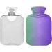 Green Purple Gradient Hot Water Bottle with Cover - 2L Pain Relief & Warmer for Sports Injuries - Buy Online on GoSupps.com