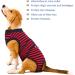 Kuoser Dog Recovery Body - Breathable After Surgery Suit for Male Dogs | Leakage Protection & Anti-Licking | Red Striped XL (1 Pack) - Buy Online on GoSupps.com