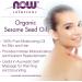 NOW Solutions Organic Sesame Seed Oil 100% Pure Moisturizing Oil for Skin and Hair with Vitamins Minerals and Phytonutrients 8-Ounce (Pack of 5) - Buy Online on GoSupps.com