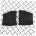 2pcs Half Sleeve Bunion Straighteners + Night Splint Heels Cushioning Pads | Black | 8X6CM - Buy Online on GoSupps.com